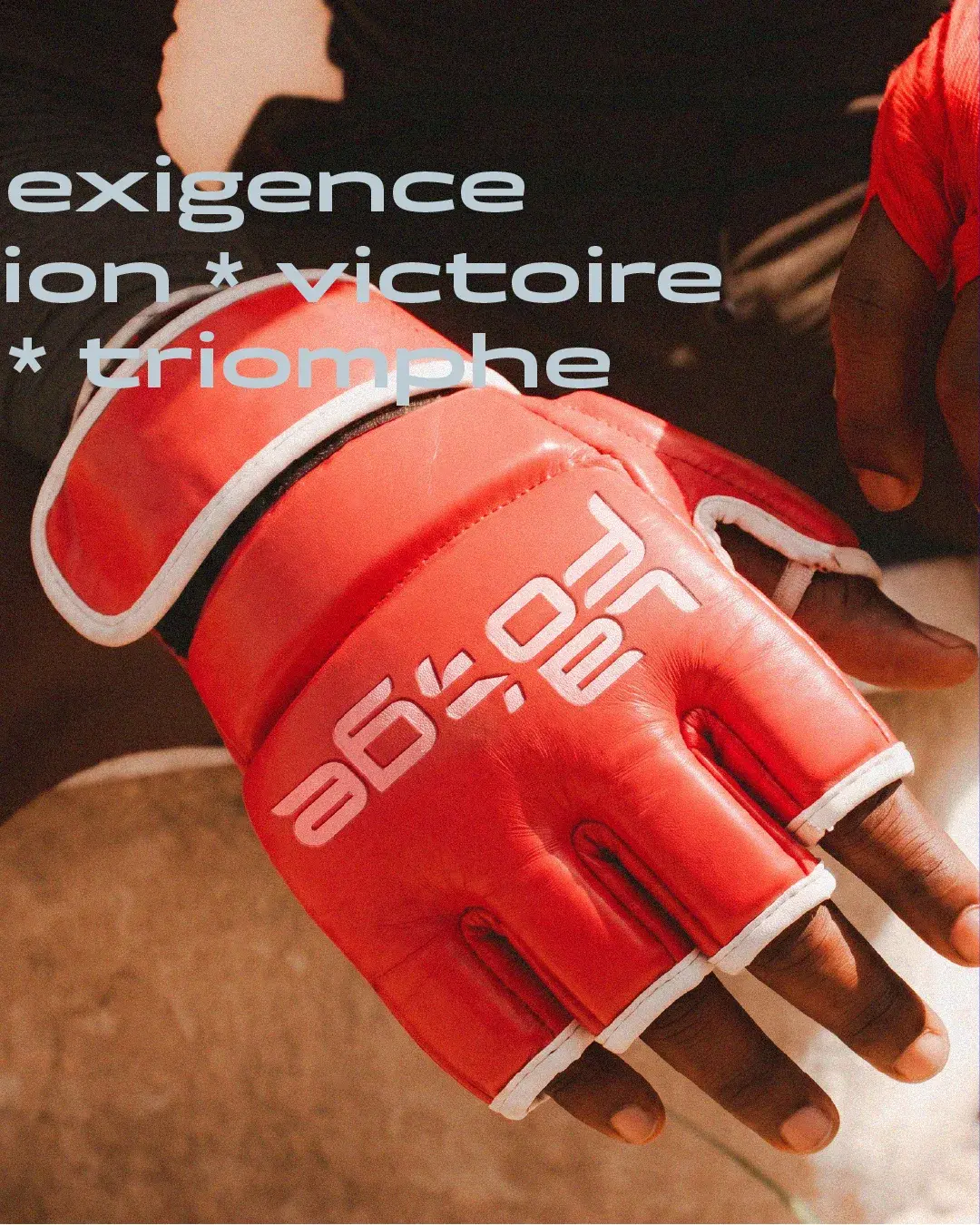 Gant La Forge et typographie : exigence, victoire, triomphe